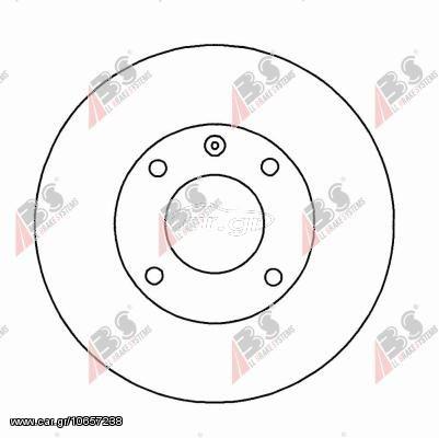 ΔΙΣΚΟI ΦΡ.ΕΜ.AUDI 80 - GOLF II ΚΑΙΝ. BRADI 1580414 AUDI 80 SEAT CORDOBA SEAT IBIZA VW DERBY VW GOLF VW JETTA VW PASSAT VW POLO