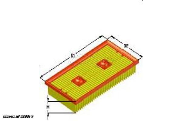 ΦΙΛΤΡΟ ΑΕΡΑ GOLF V 1.6 FSI ΚΑΙΝ. TECNECO AR10058PM