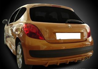 Peugeot 207 Πίσω Diffuser  K122-006-thumb-1