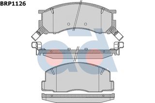 ΤΑΚ.ΕΜ.LITE ACE 1.5/2.0 85-92 ΚΑΙΝ. AD INTERNATIONAL BRP1126 TOYOTA LITEACE TOYOTA PREVIA