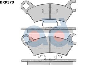 ΣΕΤ ΤΑΚΑΚΙΑ ΦΡΕΝΩΝ MAZDA RX7 ΚΑΙΝ. AD INTERNATIONAL BRP370 MAZDA 929