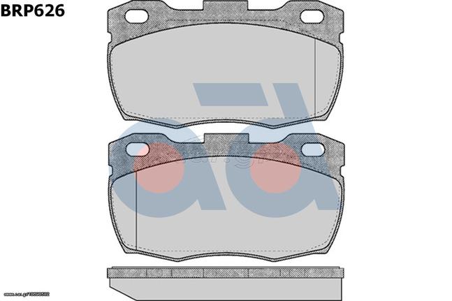 ΣΕΤ ΤΑΚΑΚΙΑ ΦΡΕΝΩΝ LAND ROVER ΚΑΙΝ. AD INTERNATIONAL BRP626 LAND ROVER 90/110 LAND ROVER DEFENDER