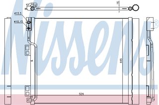 ΣΥΜΠΥΚ NV200 1.5 DCI 10- ΚΑΙΝ. NISSENS 940386 NISSAN NV200