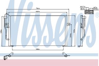 ΣΥΜΠΥΚ VOLVO S40 M/T   95- ΚΑΙΝ. NISSENS 94305 VOLVO S40 VOLVO V40