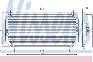 ΣΥΜΠΥΚ TOYOTA CARINA E 92-97 ΚΑΙΝ. NISSENS 94331 TOYOTA CARINA