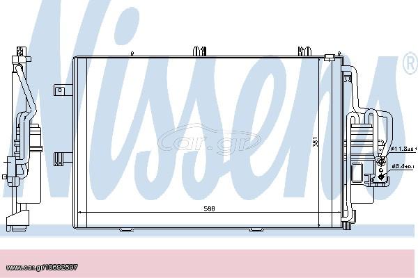ΣΥΜΠΥΚΝΩΤΗΣ OPEL CORSA C 00- ΚΑΙΝ. NISSENS 94546 OPEL COMBO OPEL CORSA OPEL TIGRA