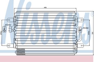 ΣΥΜΠΥΚ FIAT PALIO 1,4-1,6 96- ΚΑΙΝ. NISSENS 94561 FIAT PALIO FIAT SIENA