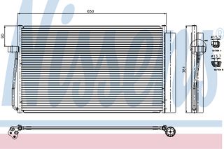 ΣΥΜΠΥΚ E60-5SER-E65-7SER D ΚΑΙΝ. NISSENS 94747 BMW 5 BMW 6 BMW 7