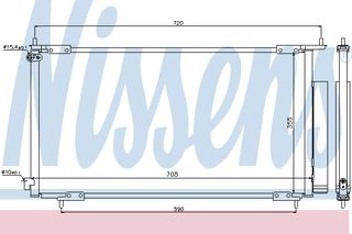 ΣΥΜΠΥΚΝΩΤΗΣ HONDA CR-V 02-04 ΚΑΙΝ. NISSENS 94772 HONDA CR-V