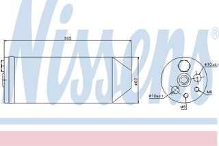 ΞΗΡΑΝΤΗΡΑΣ HONDA CIVIC 95- ΚΑΙΝ. NISSENS 95070 HONDA ACCORD HONDA CIVIC HONDA CRX HONDA HR-V HONDA INTEGRA