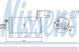 ΞΗΡΑΝΤ PT-CRUISER 00- ΚΑΙΝ. NISSENS 95368 CHRYSLER PT