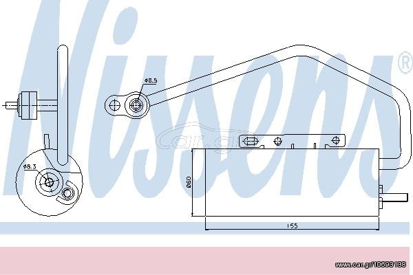 ΞΗΡΑΝΤΗΡΑΣ VECTRA C 1.9 D 04- ΚΑΙΝ. NISSENS 95447 FIAT CROMA OPEL SIGNUM OPEL VECTRA SAAB 9-3