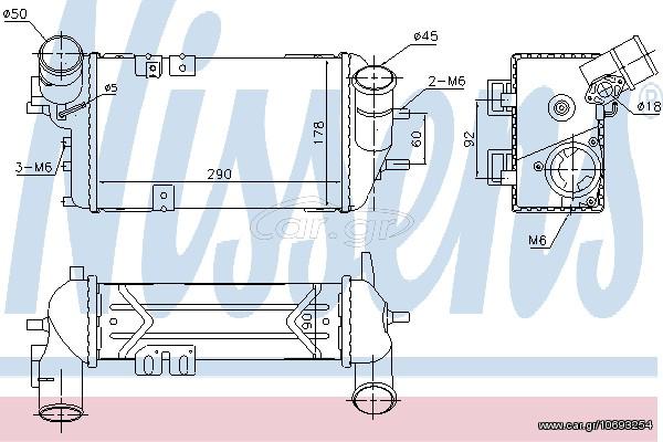 INTERC KIA CEED 1.6 TURBO12- ΚΑΙΝ. NISSENS 96398