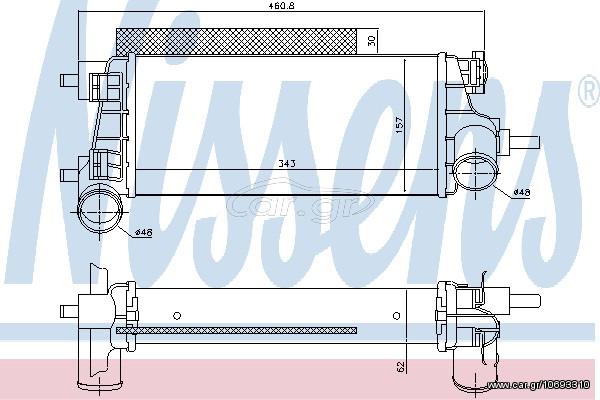 INTERC FOCUS 1.0i TURBO 11- ΚΑΙΝ. NISSENS 96490 FORD C-MAX FORD FOCUS FORD GRAND C-MAX FORD TOURNEO FORD TRANSIT