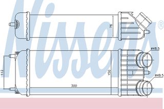 INTERC CITROEN C3 1.6 HDI 09- ΚΑΙΝ. NISSENS 96516 CITROEN C3