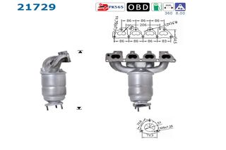 ΚΑΤ.ASTRA G/CORSA C ΚΑΙΝ. AS 21729 OPEL ASTRA OPEL CORSA OPEL MERIVA OPEL VECTRA OPEL ZAFIRA