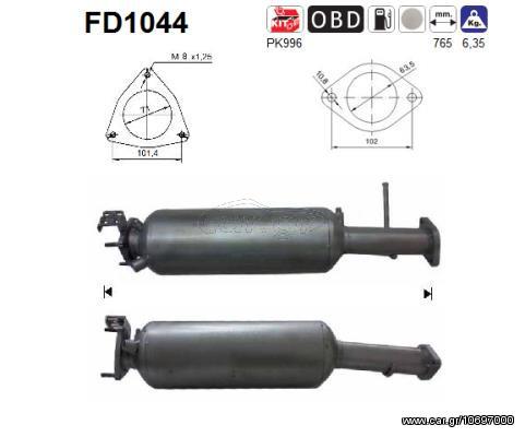 ΦΙΛΤΡΟ ΜΙΚΡΟ/ΔΙΩΝ S40 2.4TDI ΚΑΙΝ. AS FD1044 VOLVO C30 VOLVO C70 VOLVO S40 VOLVO V50