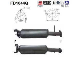 ΦΙΛΤΡΟ ΜΙΚΡΟ/ΔΙΩΝ S40 2.4TDI ΚΑΙΝ. AS FD1044Q VOLVO C30 VOLVO C70 VOLVO S40 VOLVO V50