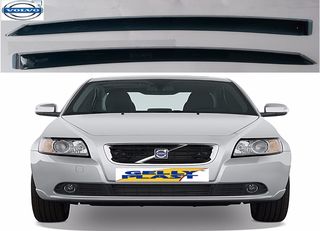 Ανεμοθραύστες Πίσω Volvo S40 2004-2012 Gelly Plast