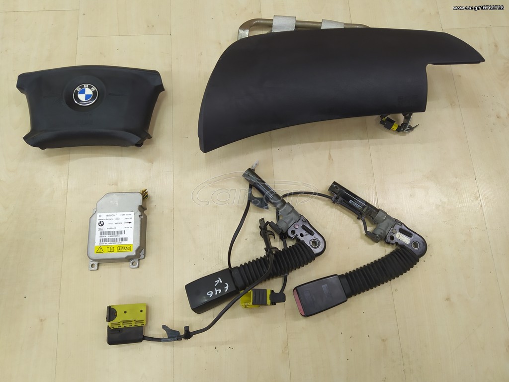 Σέτ κομπλέ αερόσακοι BMW E46 Compact 1998-2005