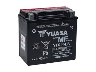 ΜΠΑΤΑΡΙΑ SUZUKI GSX 1400 / SV 1000 / DR 800 / DR 650RSE YTX14-BS YUASA