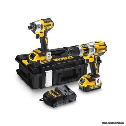 DEWALT DCK255M2 BRUSHLESS ΣΕΤ ΔΡΑΠΑΝΟΚΑΤΣΑΒΙΔΟΥ ΚΑΙ ΚΡΟΥΣΤΙΚΟΥ ΚΑΤΣΑΒΙΔΙΟΥ 18V 4.0Ah(ΕΩΣ 6 ΑΤΟΚΕΣ Η 60 ΔΟΣΕΙΣ)