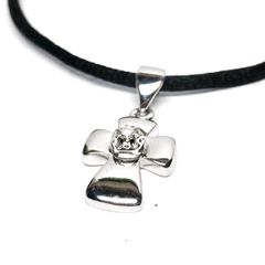 Σταυρος 18k με Μπριγιαν-thumb-3