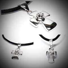 Σταυρος 18k με Μπριγιαν-thumb-5