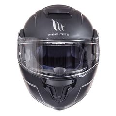 Ανοιγόμενο Κράνος MT Helmets Atom Μαύρο Ματ-thumb-2