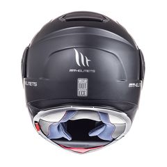 Ανοιγόμενο Κράνος MT Helmets Atom Μαύρο Ματ-thumb-3