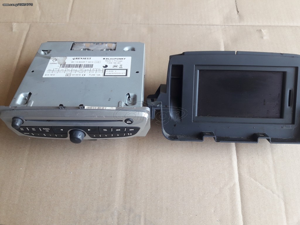 Renault Cd-player GPS navigator