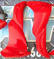 Ποδια εξωτερική γνήσια κόκκινη YAMAHA CRYPTON R115.. by katsantonis team racing 