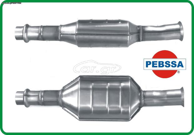 www.pebssa.gr  - ΚΑΤΑΛΥΤΗΣ PEUGEOT 206 1.6i Hatch 1998-2000 (underfloor cat)  (Κ:90607 / 9225011)