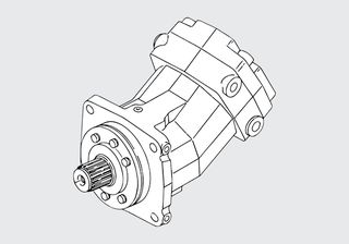 Υδραυλικό Μοτέρ Κίνησης Linde BMF 50-thumb-2
