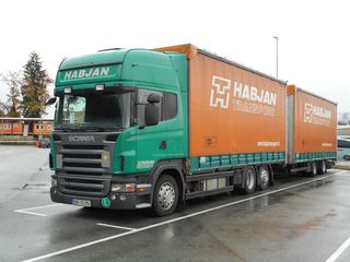 Καρότσα Κουρτίνα Scania 2008 R500 6X2 EURO 5 