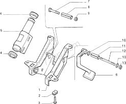 Fiat Tipo, Tempra, lancia Dedra, υποστήριγμα τιμονιού, καινούργιο, γνήσιο- 7668673