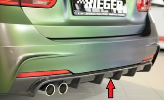 ΟΠΙΣΘΙΟΣ ΔΙΑΧΥΤΗΣ RIEGER BMW 3-SERIES F30/F31 M-PACK