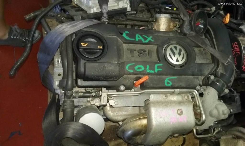 Κινητηραs CAX 122PS AUDIA3-VW GOLF 6-SEAT LEON-SKODA OCTAVIA.
