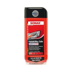 SONAX Γυαλιστικό με κερί & χρώμα κόκκινο Nano 250ml