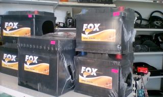 ΜΠΑΤΑΡΙΕΣ    "FOX"   50 AH  mono  45 e !!!