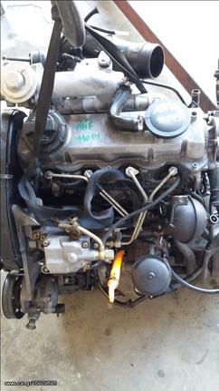 ΚΙΝΗΤΗΡΑΣ VW GOLF/PASSAT/BORA 1.9 TDI 110PS 130000KM KΩΔ.ΚΙΝ.ΑΗF/ASV MONTEΛΟ 1997-2005