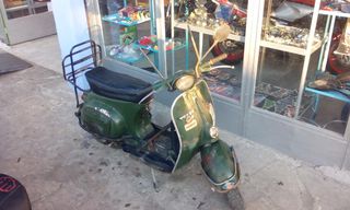 piaggio vespa 50s vespino καγκελα προστασιας φτερου προφυλακτηρες σχαρα px 125 20 px125 px200