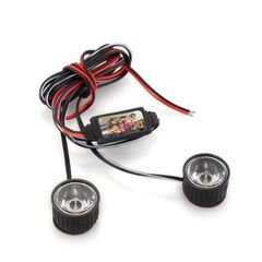 2 LED 12V με συστημα αναβοσβήματος