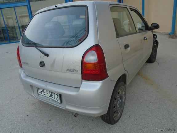 SUZUKI ALTO 1,000KUB  Μηχανικά   Κινητήρες - Μοτέρ / Ανάρτηση & Τιμόνι   Αξονες πίσω