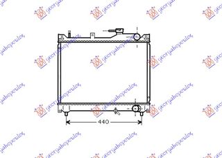 Ψυγείο Νερού SUZUKI GRAND VITARA SUV/ ΕΚΤΟΣ ΔΡΟΜΟΥ/ 5dr 1999 - 2001 ( SQ ) 1.6 (SQ 416)  ( G16B  ) (98 hp ) Βενζίνη #010806300