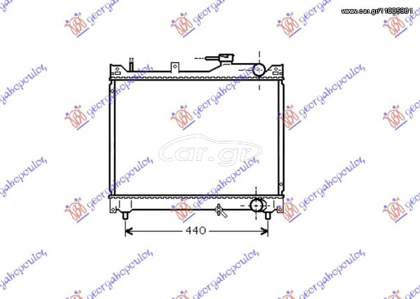 Ψυγείο Νερού SUZUKI GRAND VITARA SUV/ ΕΚΤΟΣ ΔΡΟΜΟΥ/ 5dr 1999 - 2001 ( SQ ) 1.6 (SQ 416)  ( G16B  ) (98 hp ) Βενζίνη #010806300