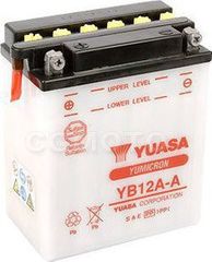 Μπαταρία μοτοσυκλετών YUASA 12V 12AH YB12A-A (ΕΩΣ 6 ΑΤΟΚΕΣ ή 60 ΔΟΣΕΙΣ)