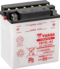 Μπαταρία μοτοσυκλετών YUASA 12V 11AH YB10L-A2 (ΕΩΣ 6 ΑΤΟΚΕΣ ή 60 ΔΟΣΕΙΣ)