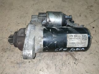 Μίζα Bosch με κωδικό 02Z 911 023 N απο κινητήρα CFWA 1200cc TDI για Skoda Fabia/Roomster 2007-2015