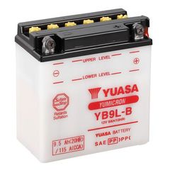 Μπαταρία μοτοσυκλετών YUASA 12V 9AH YB9L-B (ΕΩΣ 6 ΑΤΟΚΕΣ ή 60 ΔΟΣΕΙΣ)